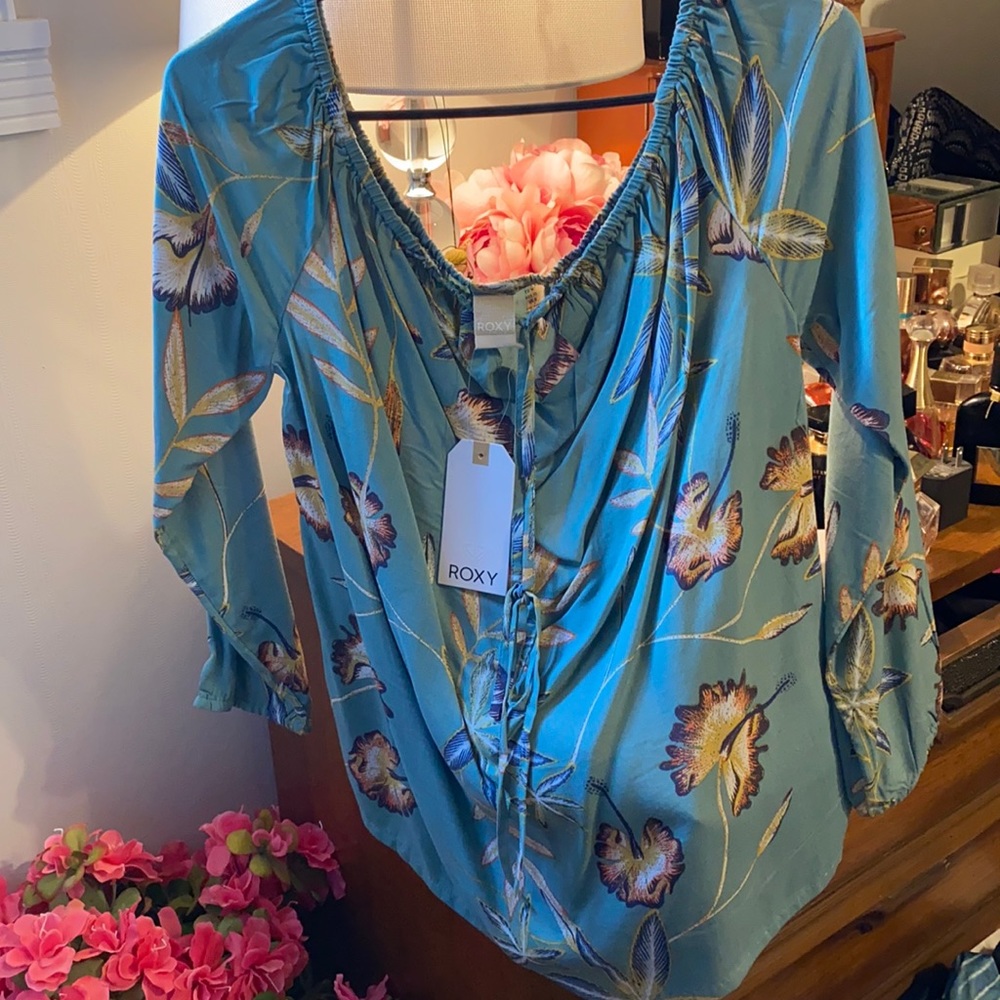 Roxy off the shoulder top